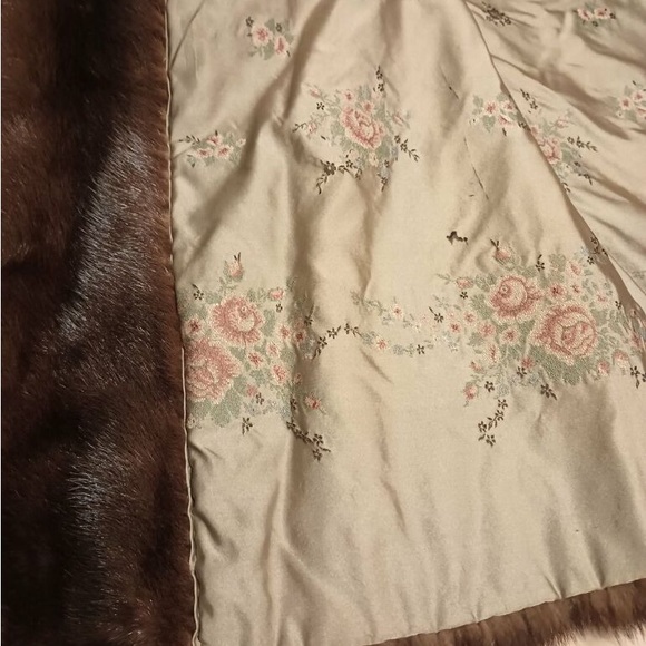 Amazing vintage brown mink coat - Picture 6 of 8